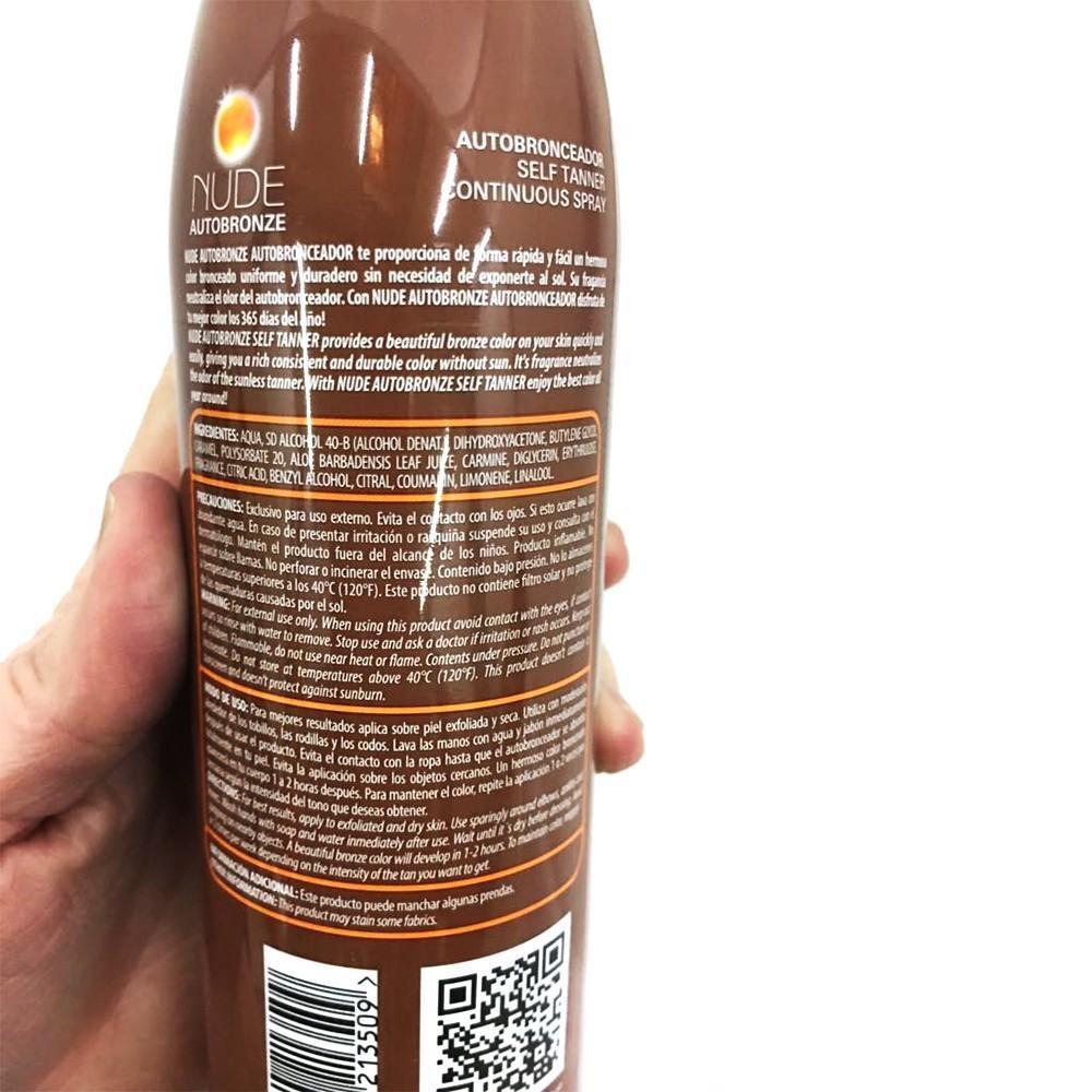 Autobronceador Spray Nude Con Aloe Vera img #3