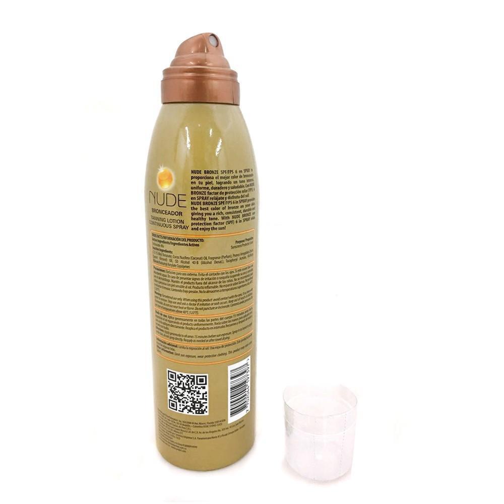 Bronceador Spray Nude Spf6 Con Extracto De Coco Resiste Agua img #3