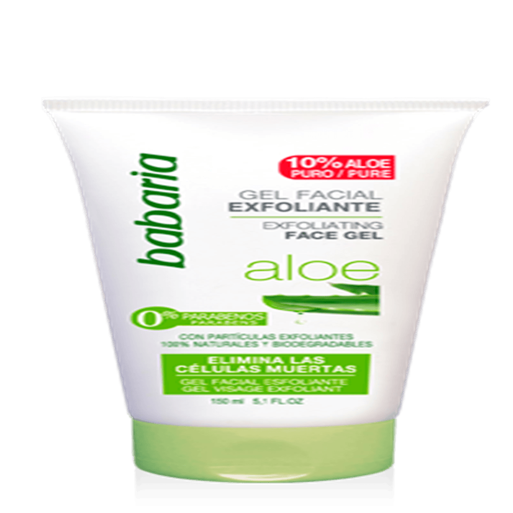 Gel Facial Exfoliante Aloe Vera 150 Ml