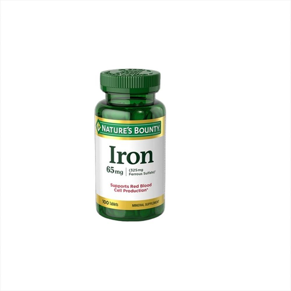 Natures Bounty Iron Hierro 65Mg