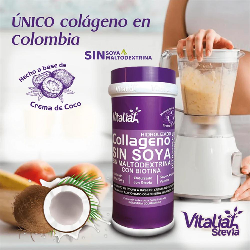 Colágeno Hidrolizado A Base De Coco Para Batido 700Gm 3U img #6