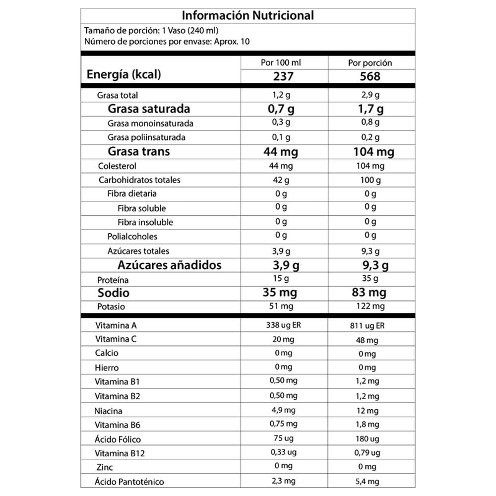 Proteina Tfp Gainer 3,3 Lbs img #3
