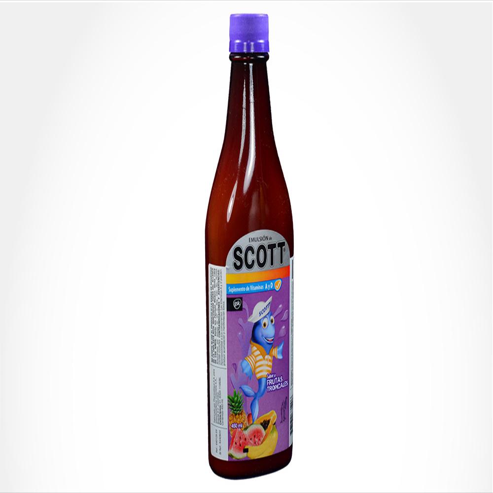 Emulsion De Scott Tropical Fra 1 Fra 450 Ml