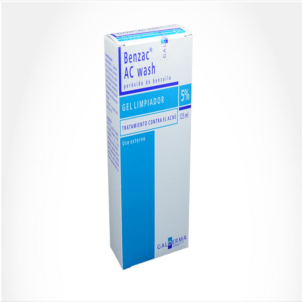 Benzac Ac Wash Peroxido Da Benzoilo 5 P P Tub 125 Ml