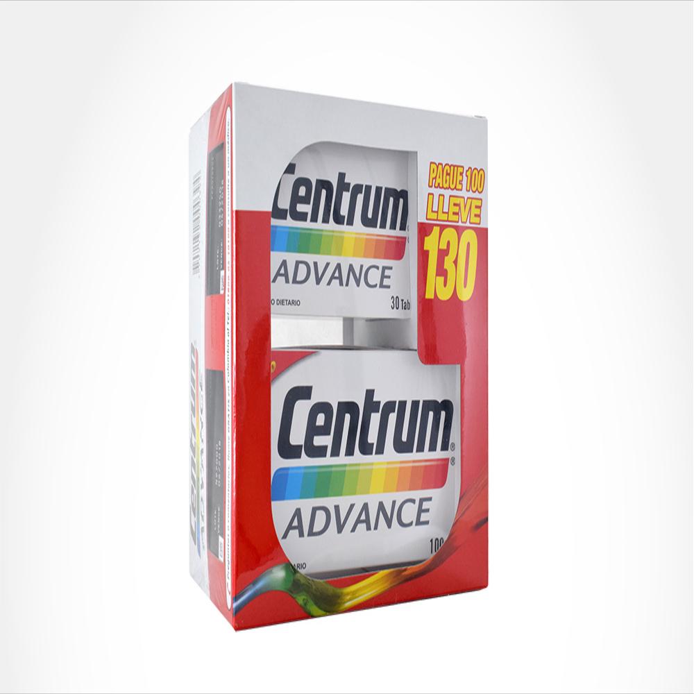 Of Centrum Advance Pague 100 Lleve 130 Caj 100 Tab 1 U