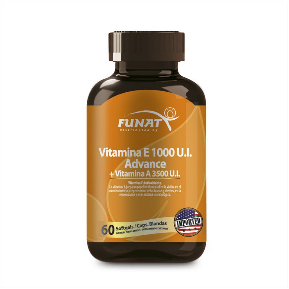 Vitamina E 1000 U.I 60 Cápsulas