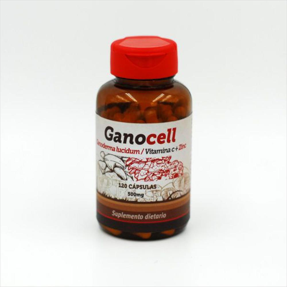 Extracto De Ganoderma Ganocell 120 Capsulas De 500 Mg.