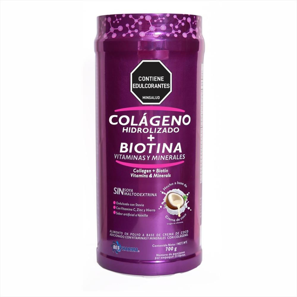 Colágeno Hidrolizado + Biotina Bespharma X 700 Gr
