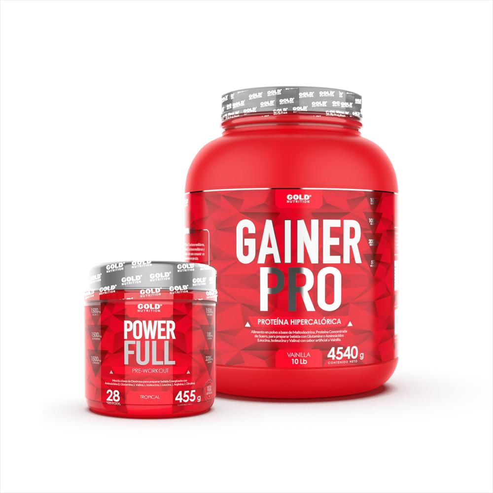 Proteina Gainer Pro 10 Lbs + Power Full