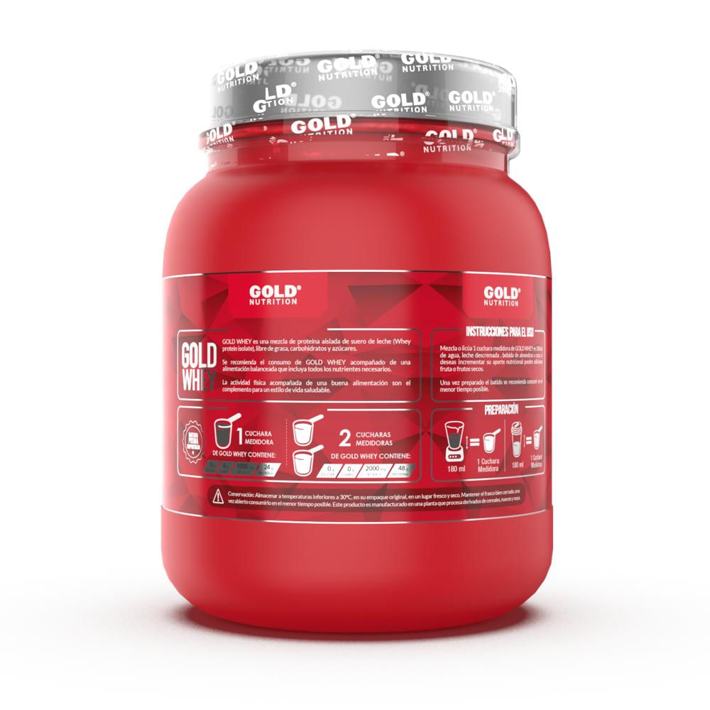 Proteína Gold Whey Aislada 1.6 Lb + Bcaas img #2