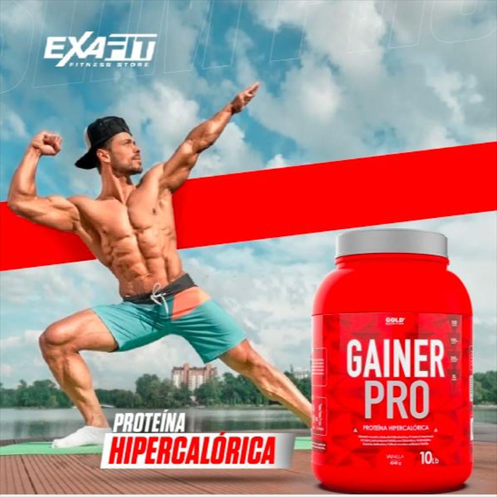 Proteina Gainer Pro 10 Lbs + Bcaas + Glutamina img #3