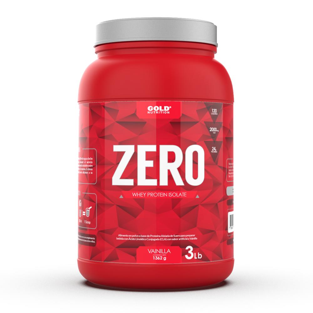 Proteína Zero 100% Whey Protein 3 Libras