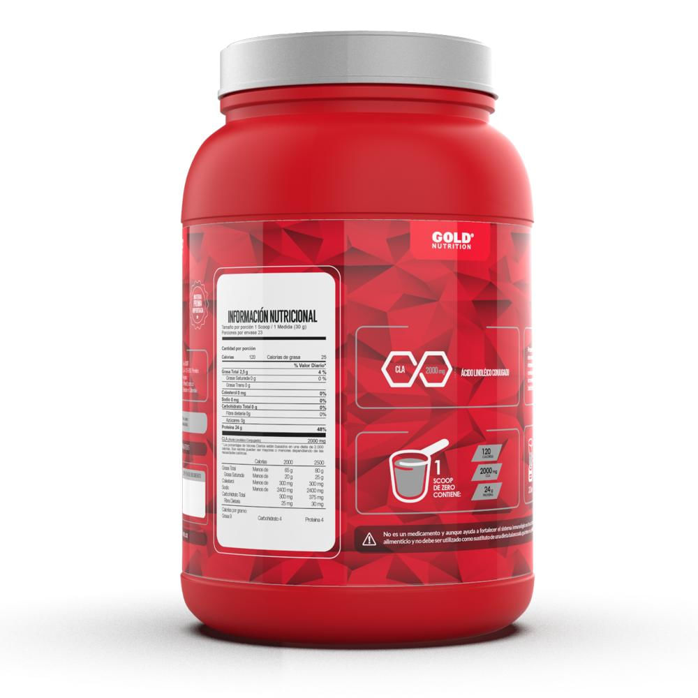 Proteína Zero 100% Whey Protein 3 Libras img #2