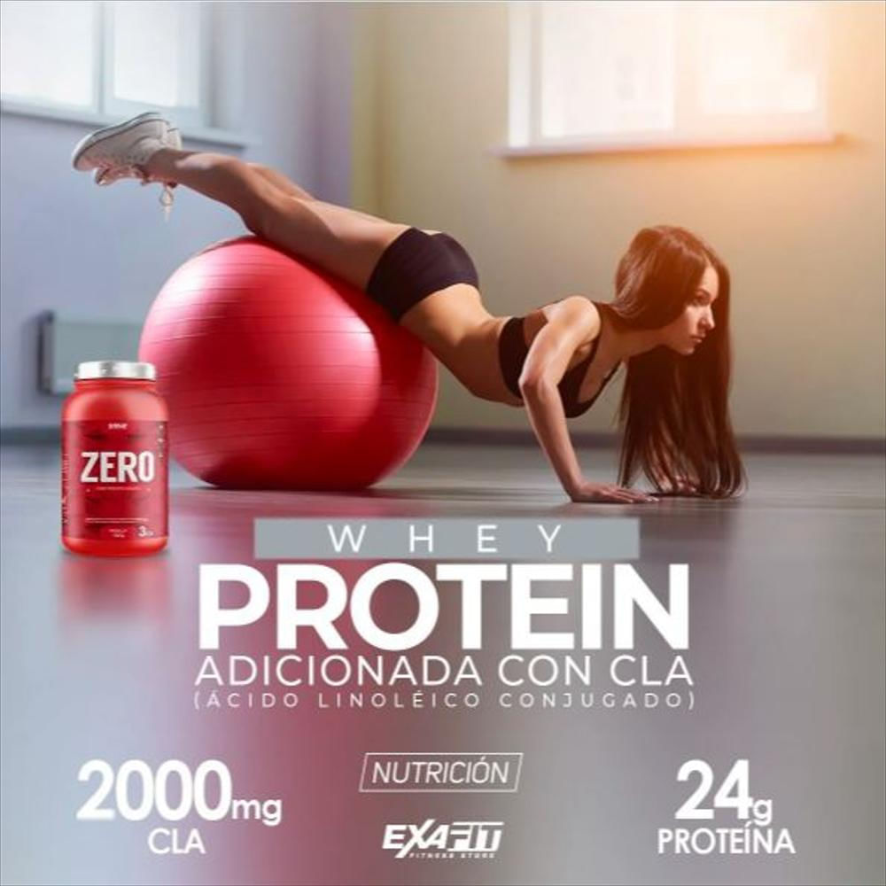Proteína Zero 100% Whey Protein 3 Libras img #3