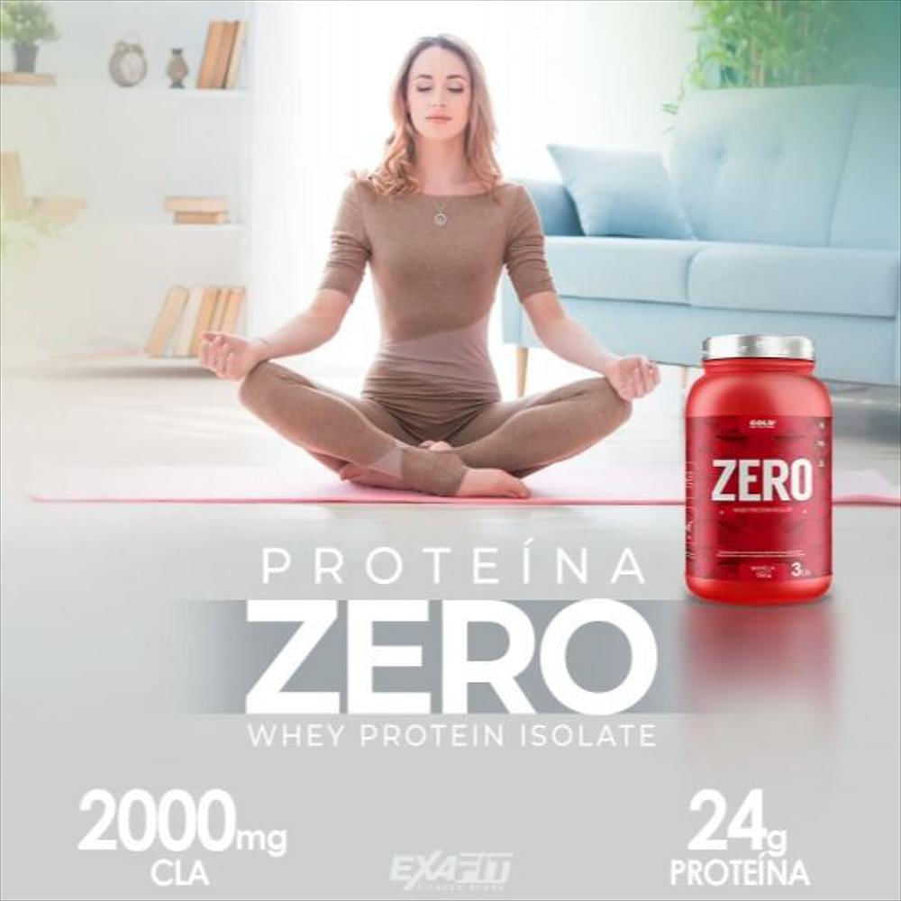 Proteína Zero 100% Whey Protein 3 Libras img #5