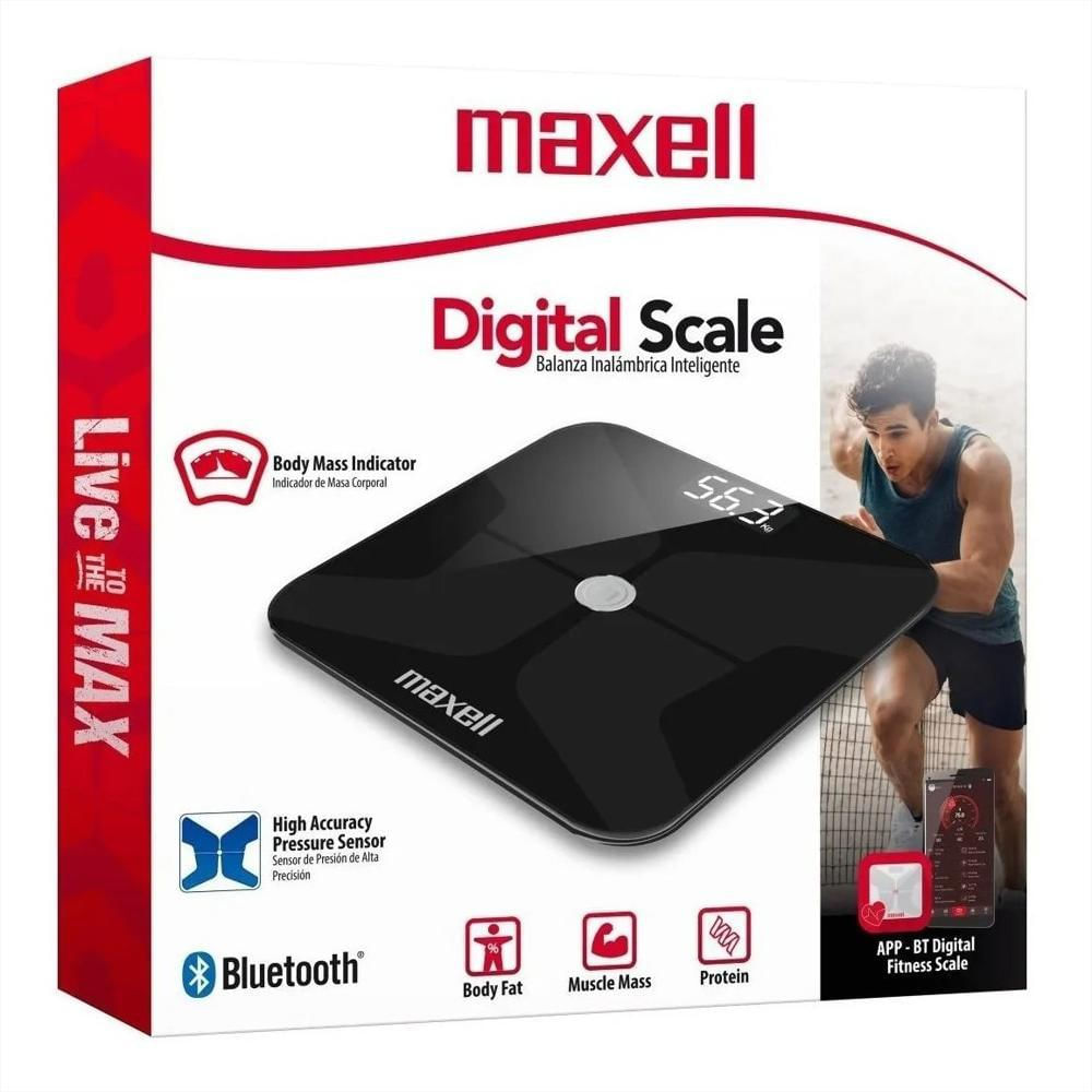 exito.com | Bascula Maxell Digital Scale Bluetooth Hasta 150Kg