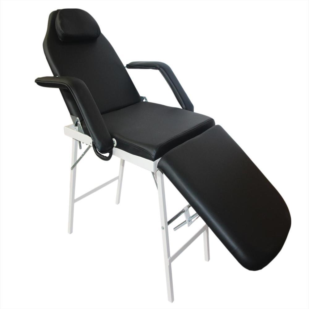Cama Camilla Salon Spa Masaje Tatoo Portatil Facial Tatuaje Negra img #5