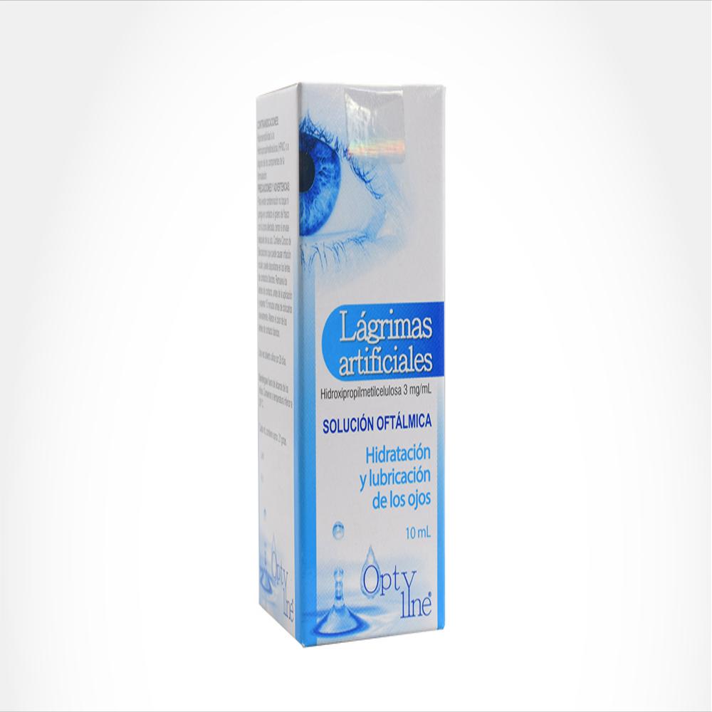 Lagrimas Artificiales Optyline 3Mg Caj 1 Fra 10 Ml