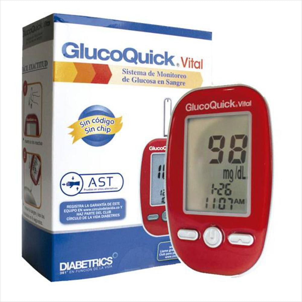 Glucometro Glucoquick Vital + 50 Tiras img #1