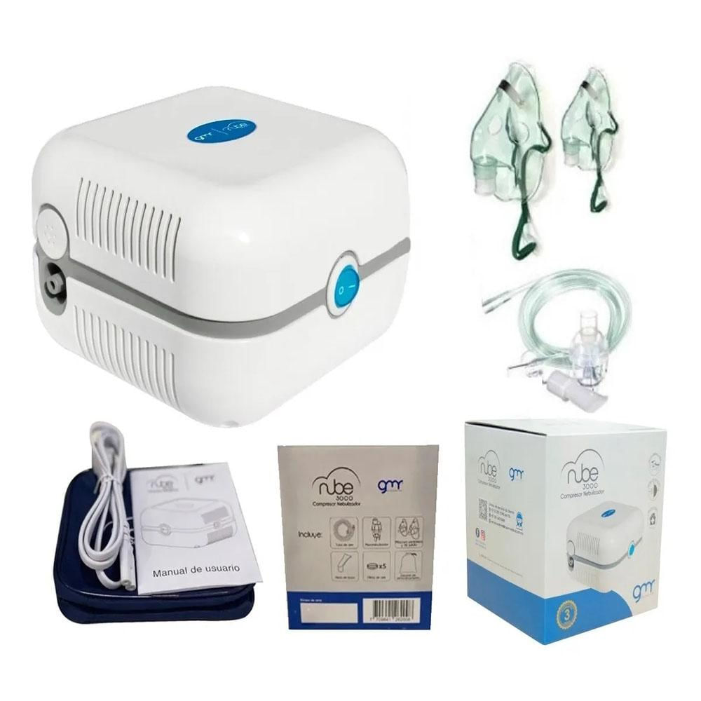 Nebulizador Portatil Adulto Y Pediatrico Nube Color Azul