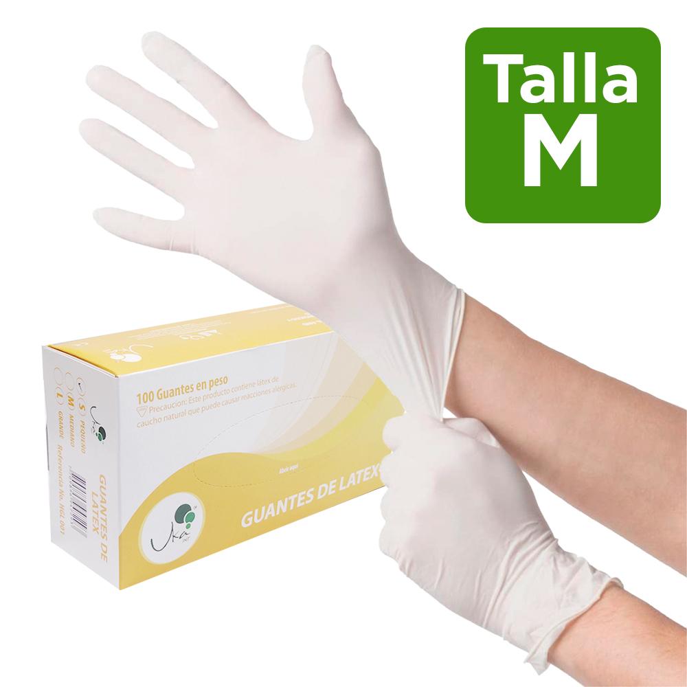 Guante Latex Con Talco X 100 Unidades Talla M