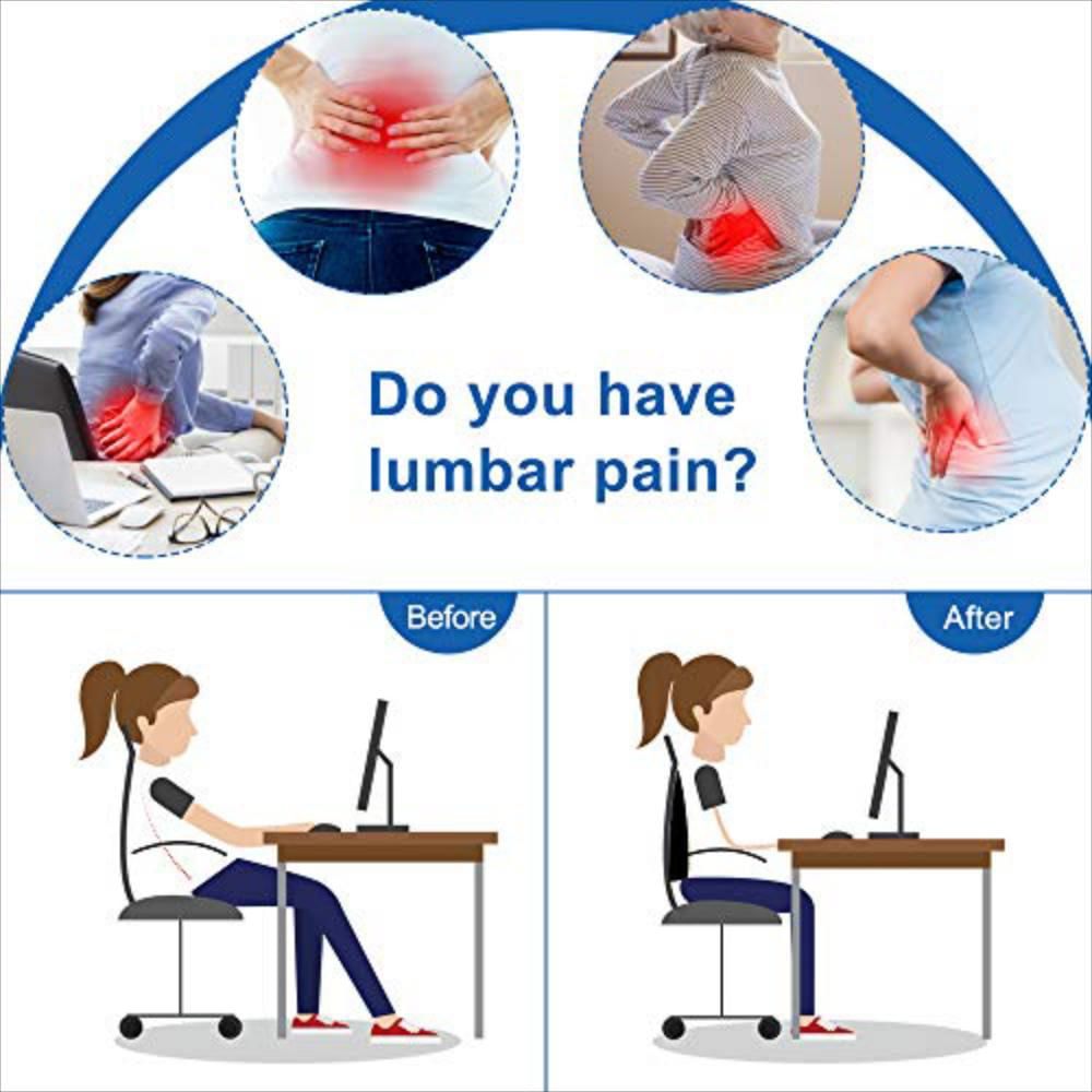 Almohada De Apoyo Lumbar, Cojín Del Respaldo De Espuma. img #2