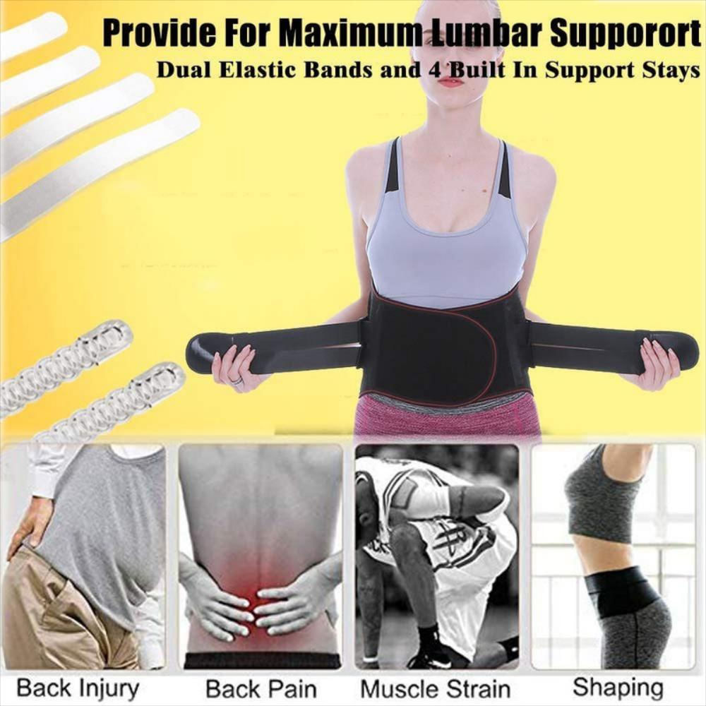 Faja Lumbar De Diseño De Malla Transpirable Alivio De Dolor img #4