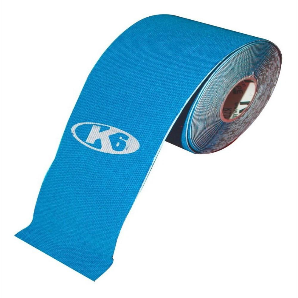 Cintas Kinesiológicas Elásticas Deportivas Rollo 2.5M X 5Cm Azul