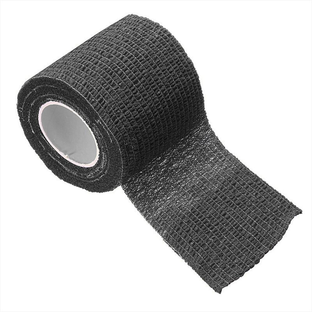 Vendaje Autoadhesivo Elástico Para Deportes Color Negro