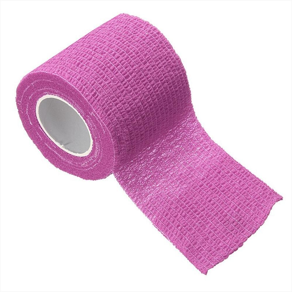 Vendaje Autoadhesivo Elástico Para Deportes Color Rosa