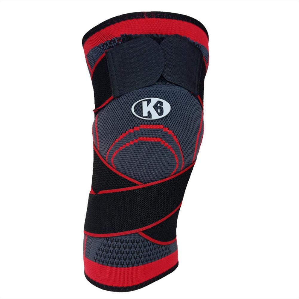 Rodillera De Compresión Ajustable Deportiva K6 S M