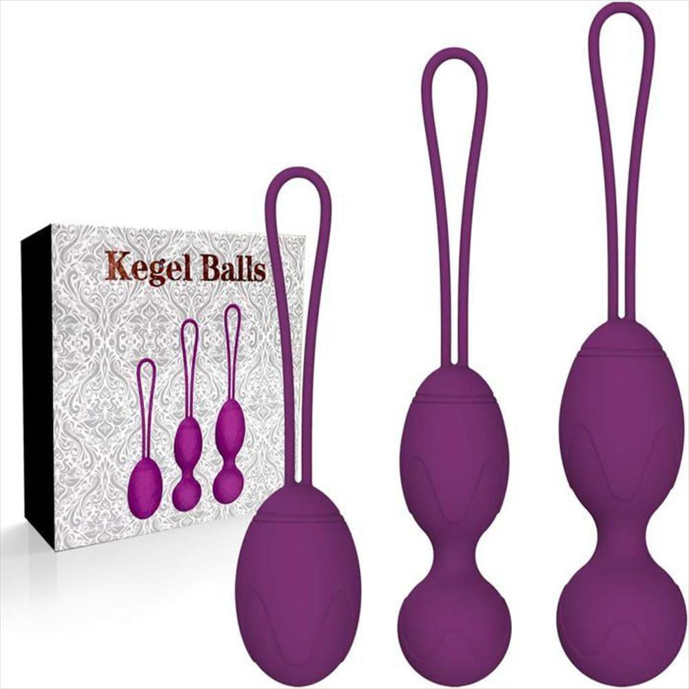 Kit Pesas Ejercicio De Kegel Mujer Nivel Progresivo Silicona img #1