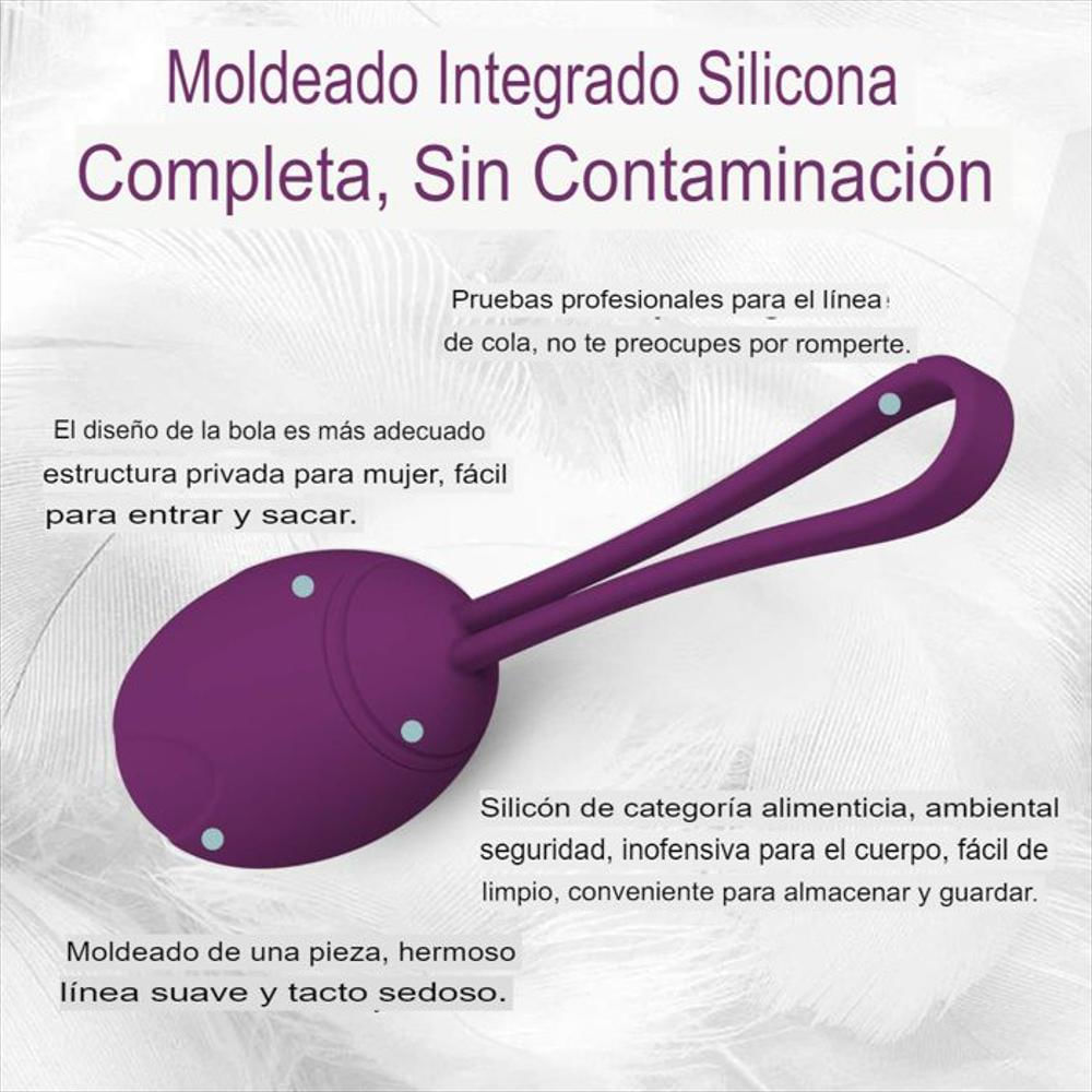 Kit Pesas Ejercicio De Kegel Mujer Nivel Progresivo Silicona img #5