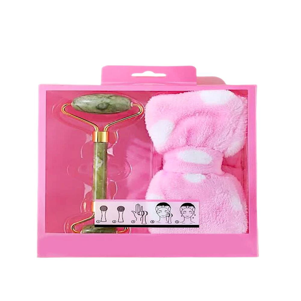 Kit Rodillo Facial Doble Acción + Diadema Multicolor img #4