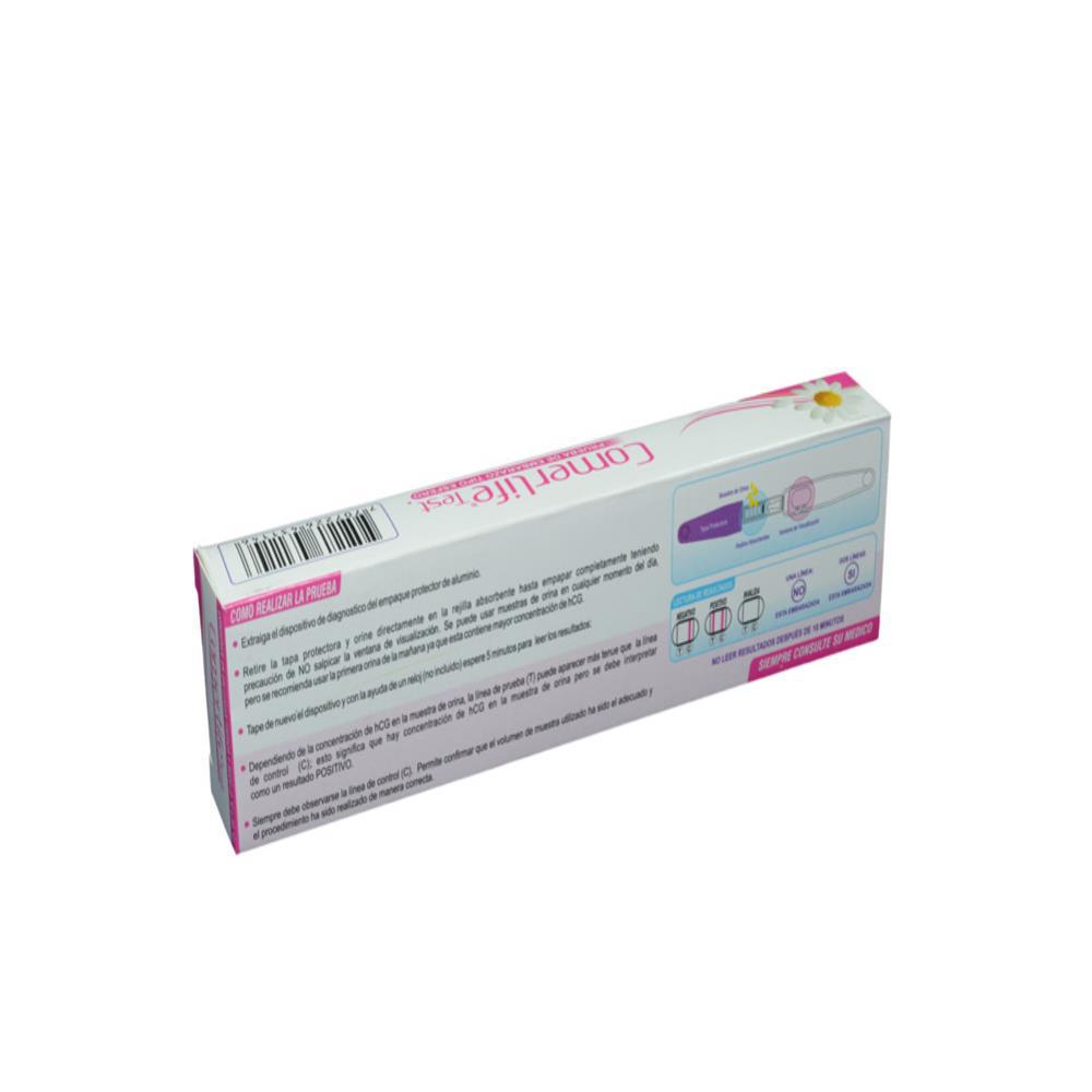 Prueba De Embarazo Comerlife Test Esfero Caj 1 Emp 1 U img #2