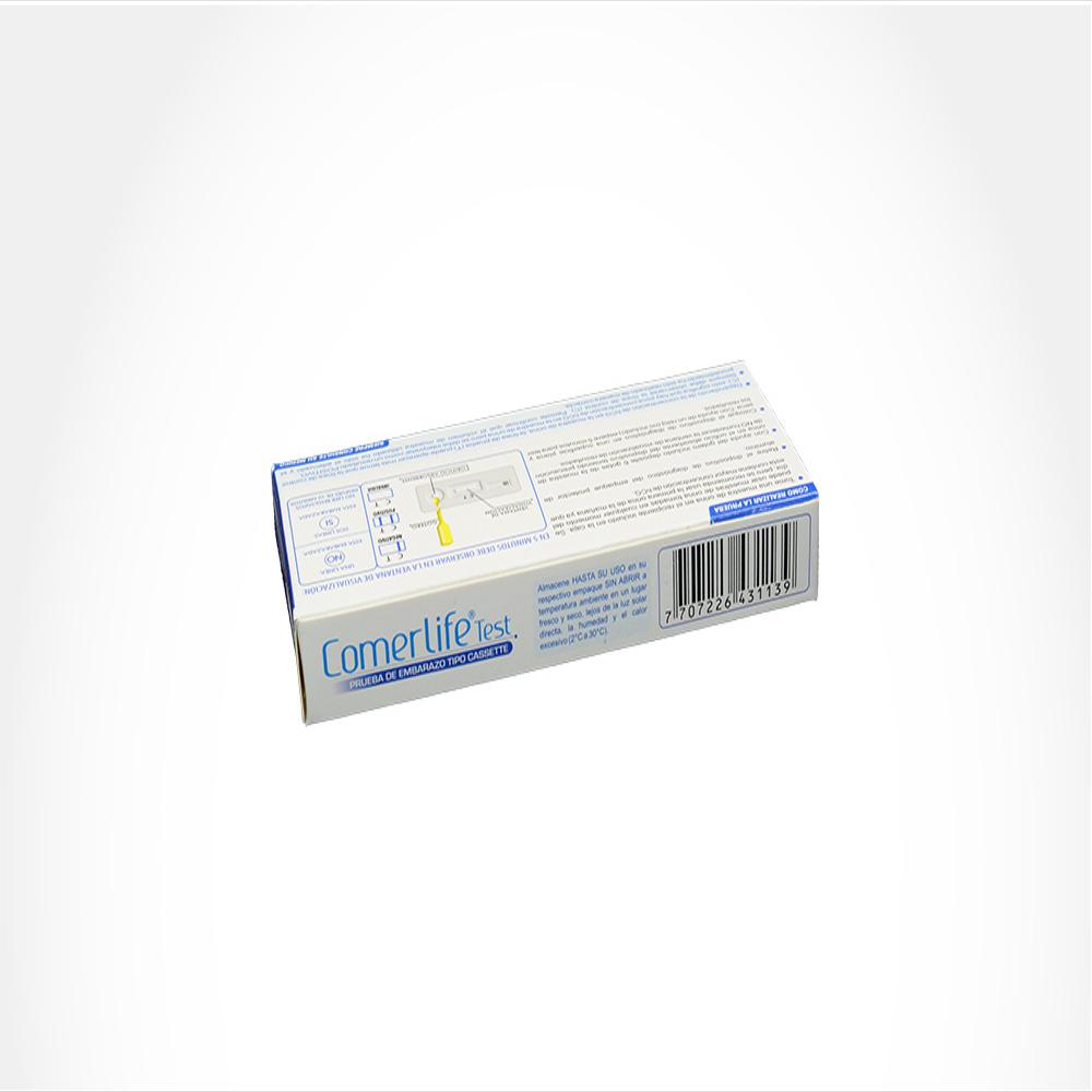 Prueba De Embarazo Comerlife Test Cassette Caj 1 Emp 1 U img #2