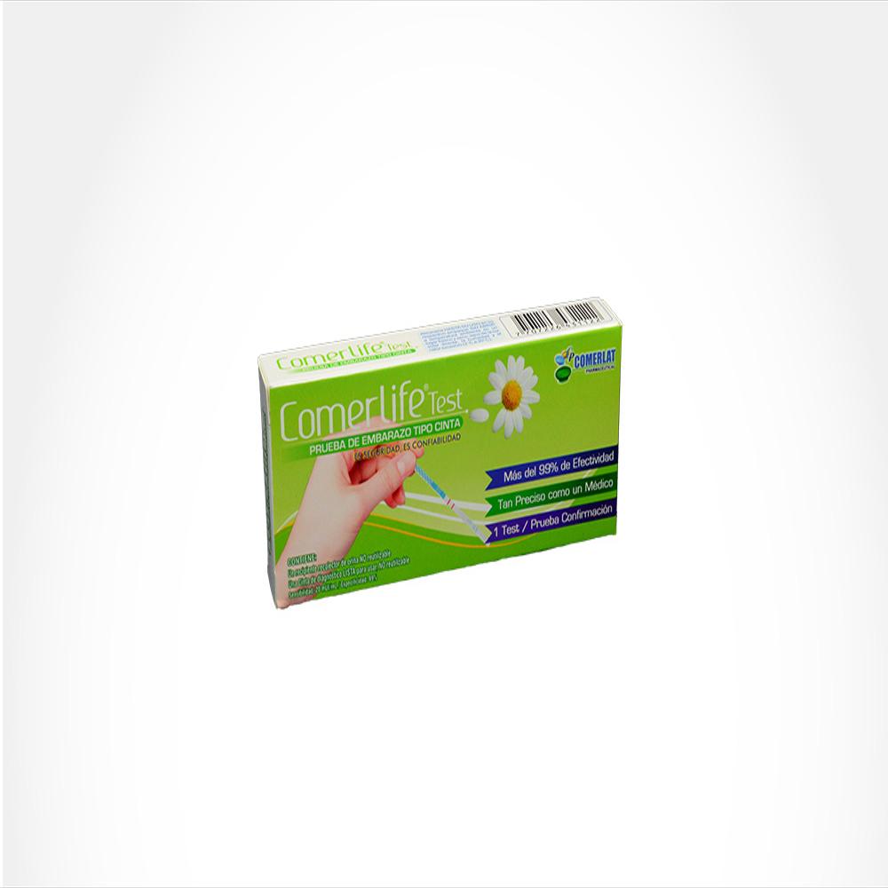 Prueba De Embarazo Comerlife Test Cinta Caj 1 Emp 1 U