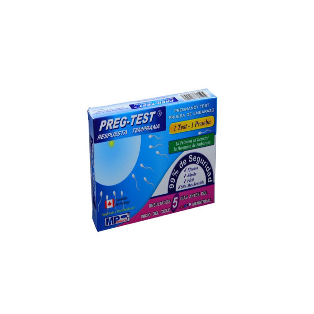 Prueba De Embarazo Preg Test Caj 1 Emp 1 U