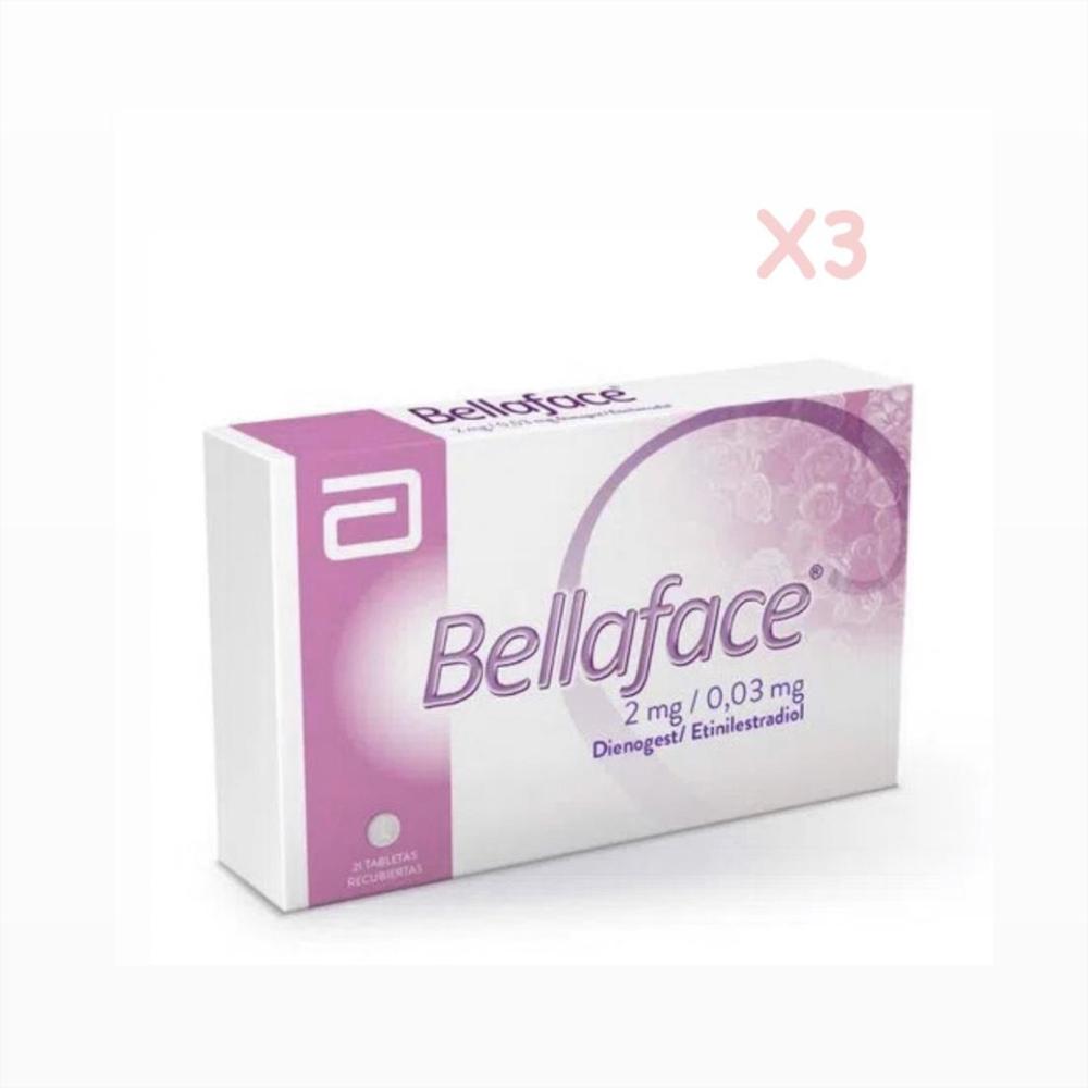 Bellaface X 21 Tabletas Pack X 3 img #1