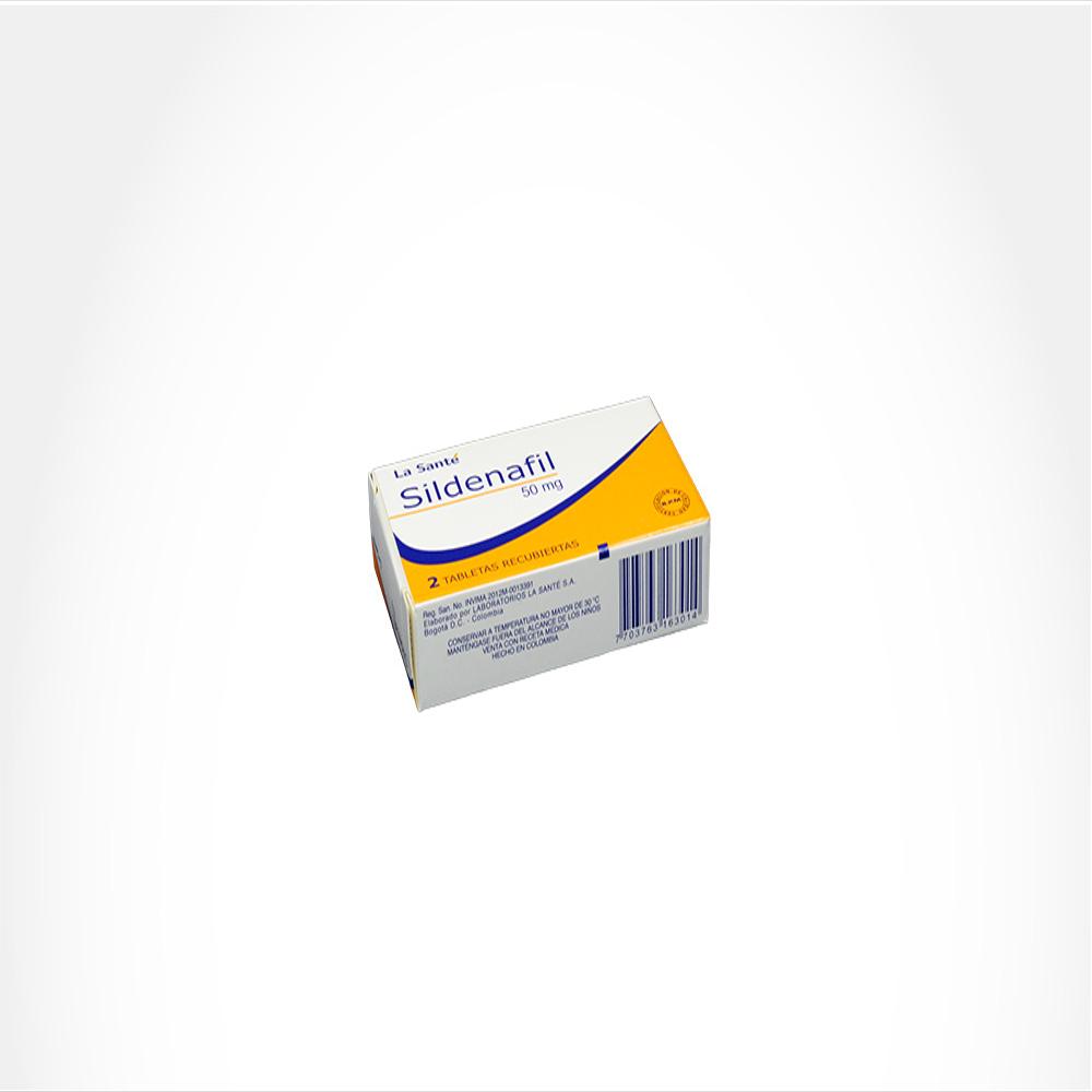 Sildenafil La Sante Sildenafil 50Mg Tab Oral Caj 2 Tab 1 U img #3