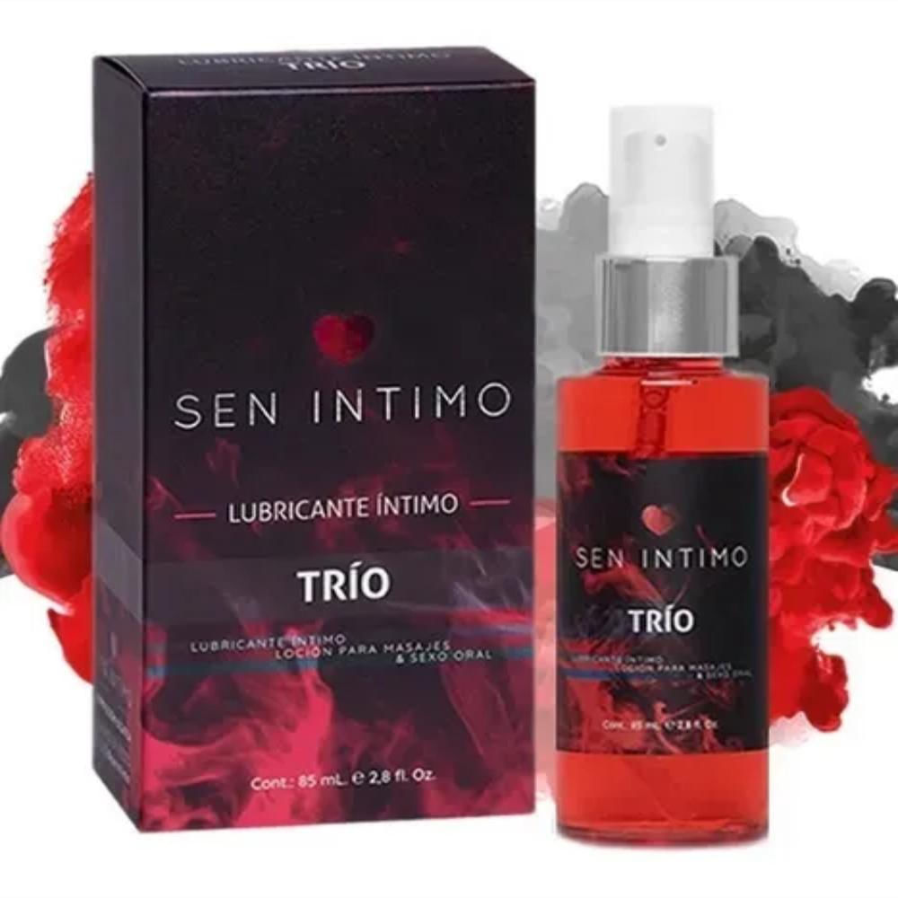 Lubricante Sen Intimo Trio Aceite Masajes Y Oral 3 En 1