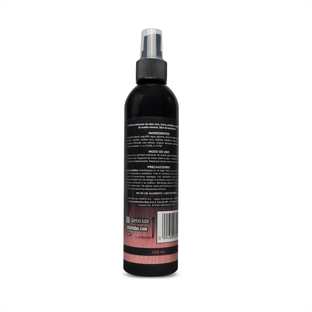 Aceite Para Masajes Elixir Rosas 250 Ml img #2