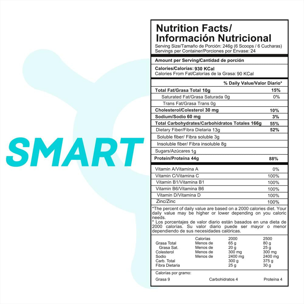 Proteina Smart Gainer 13 Libras Chocolate Gourmet img #2
