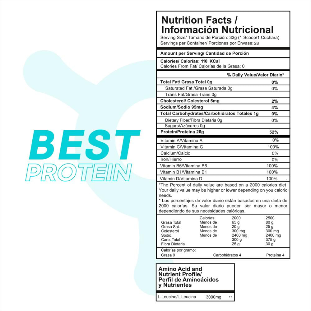 Proteina Best Protein 2.04 Libras Vainilla Gourmet img #2