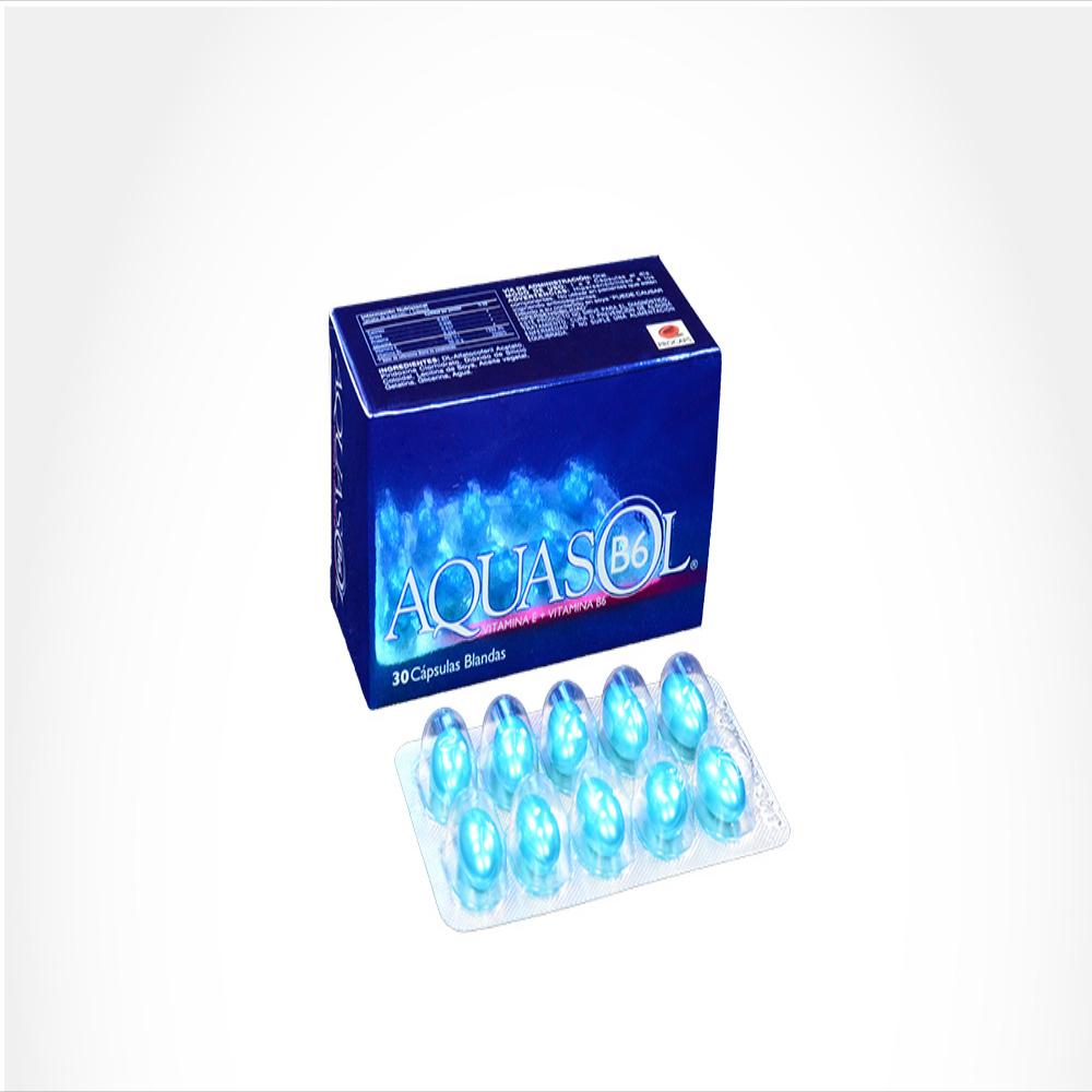 Aquasol B6 Caj 30 Cap 1 U