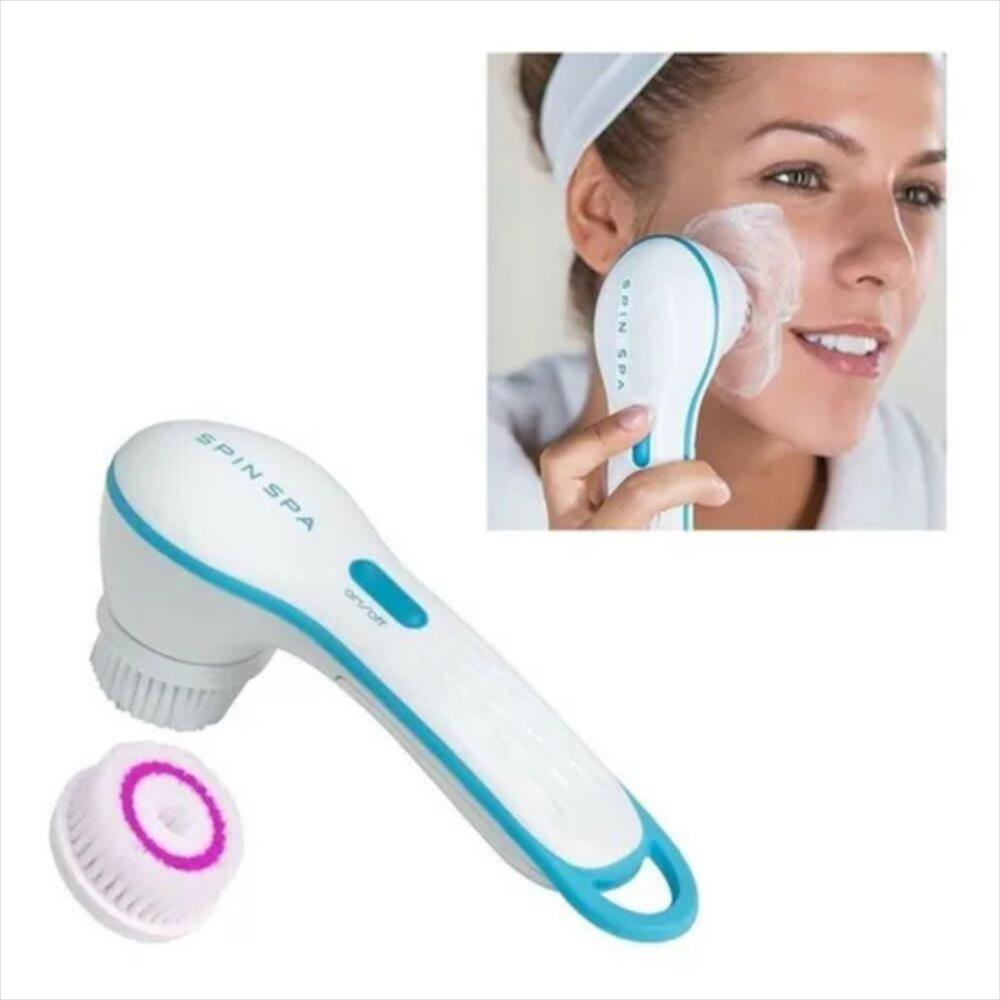 Spin Spa Cepillo Rotativo Limpieza Facial Exfoliante img #2