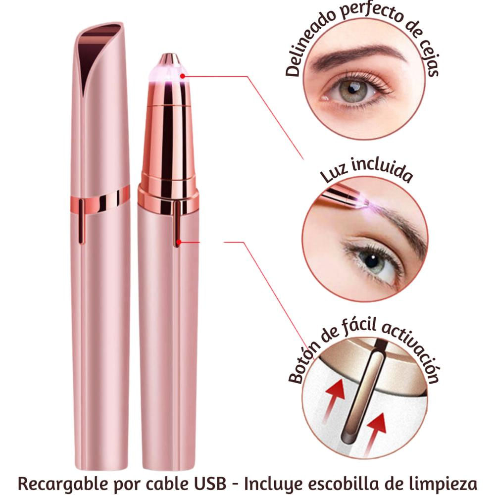 Depilador De Cejas Y Vello Facial Recargable