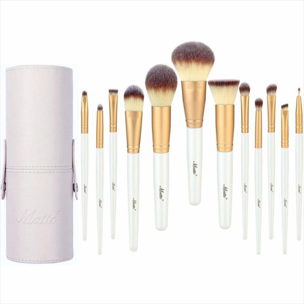Juego De 12 Brochas De Maquillaje