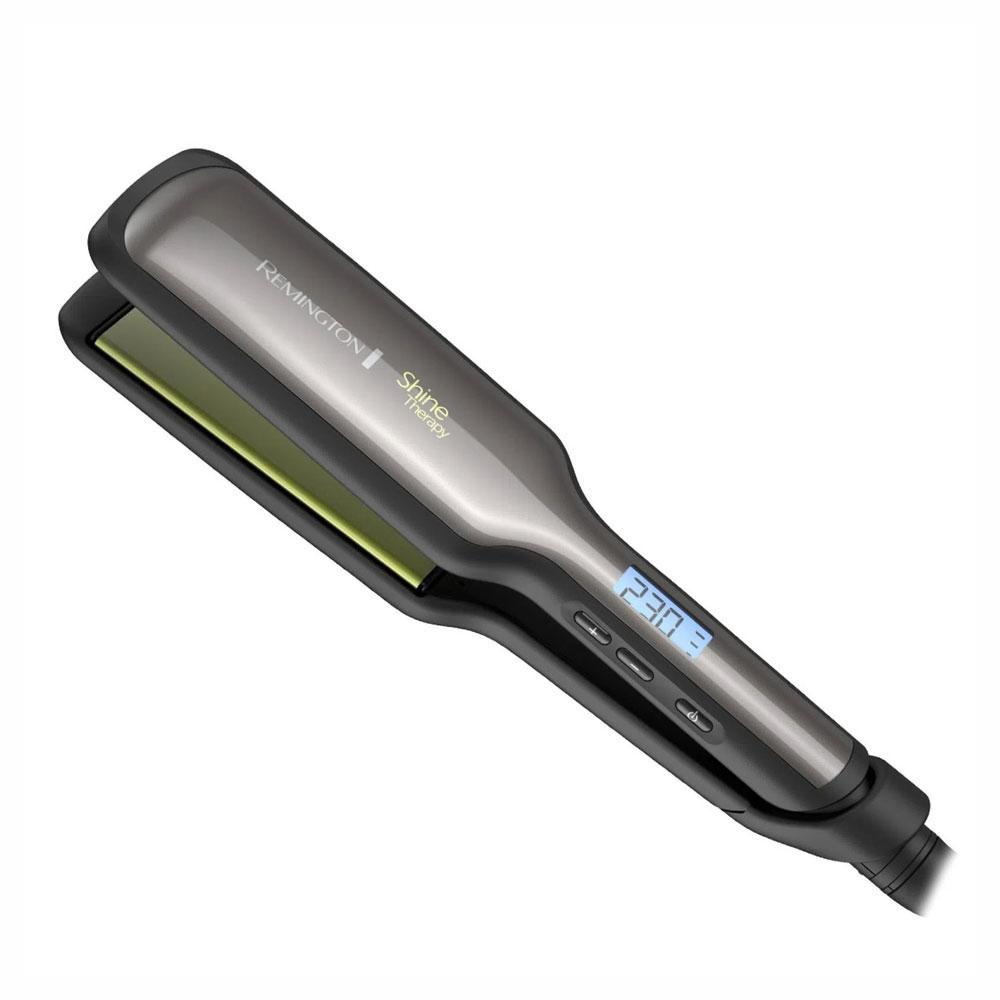 Plancha Alisadora Pelo Remington Shine Therapy 9520 Aguacate Macadamia