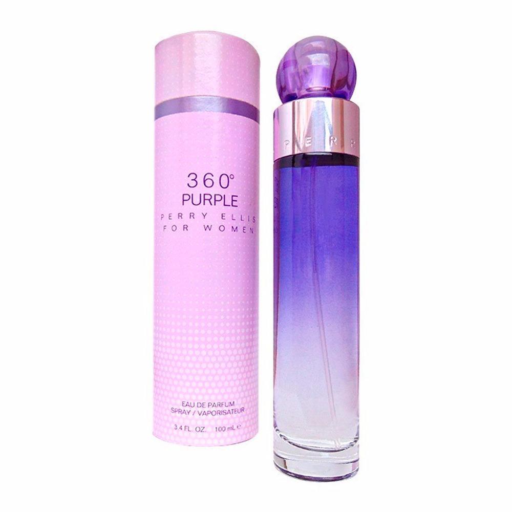 Perfume Mujer 360 Perry Ellis Purple 100 Ml Original img #2